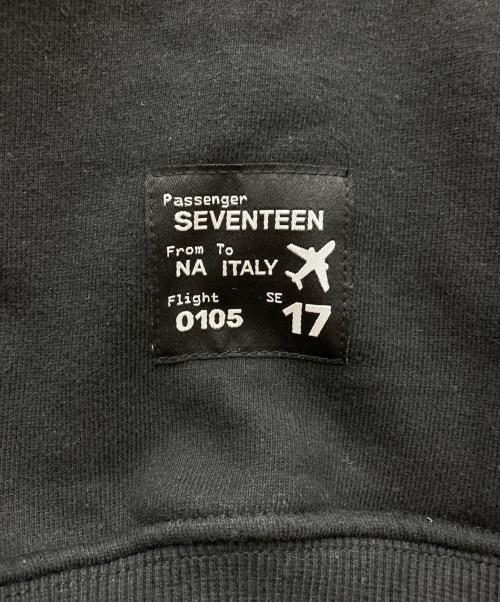 NANA TOUR with SEVENTEEN（ナナツアー）NANA TOUR with SEVENTEEN (ナナツアー) ジップパーカー ブラック サイズ:Mの古着・服飾アイテム