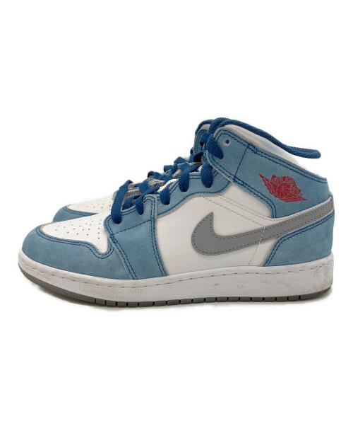 NIKE（ナイキ）NIKE (ナイキ) ハイカットスニーカー ブルー×ホワイト サイズ:23.5の古着・服飾アイテム