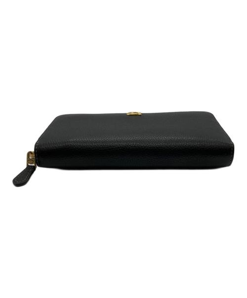 COACH（コーチ）COACH (コーチ) ラウンドファスナー財布 ブラックの古着・服飾アイテム