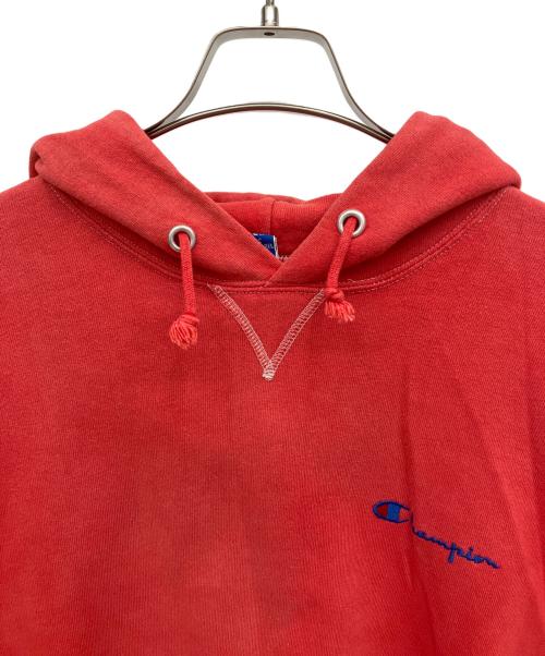Champion（チャンピオン）Champion (チャンピオン) プルオーバーパーカー レッド サイズ:XLの古着・服飾アイテム