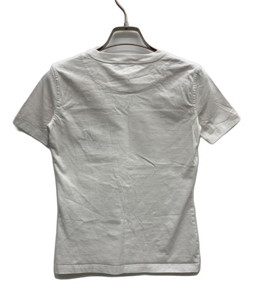 HERMES（エルメス）HERMES (エルメス) 半袖カットソー ホワイト サイズ:34の古着・服飾アイテム