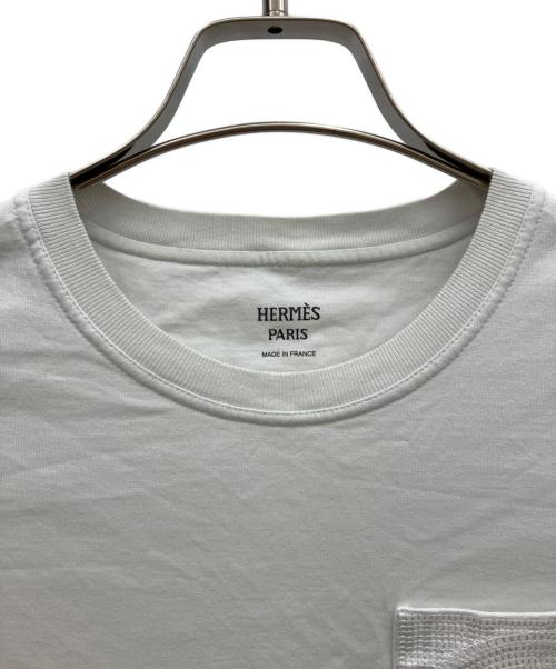 HERMES（エルメス）HERMES (エルメス) 半袖カットソー ホワイト サイズ:Ｆの古着・服飾アイテム