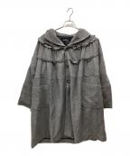 COMME des GARCONSコムデギャルソン）の古着「ウールコート」｜ブラック