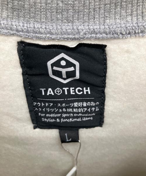 TAO TECH（タオテック）TAO TECH (タオテック) 裏起毛スウェット グレー サイズ:L 未使用品の古着・服飾アイテム