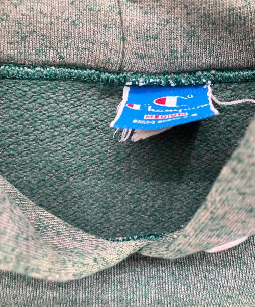 Champion（チャンピオン）Champion (チャンピオン) プルオーバーパーカー グリーン サイズ:Mの古着・服飾アイテム