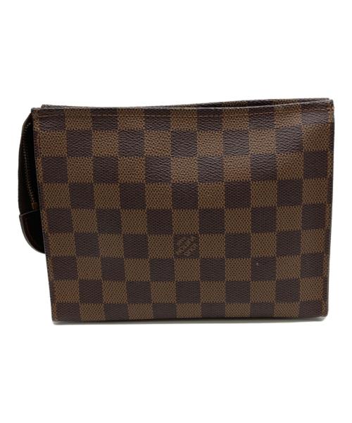 LOUIS VUITTON（ルイ ヴィトン）LOUIS VUITTON (ルイ ヴィトン) ダミエポッシュトワレット ブラウンの古着・服飾アイテム