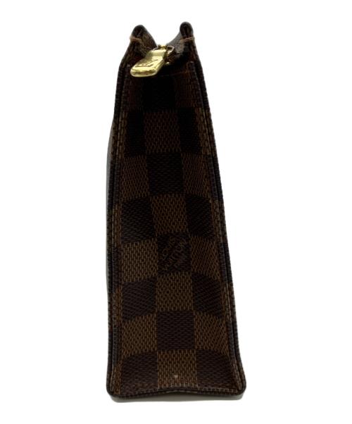 LOUIS VUITTON（ルイ ヴィトン）LOUIS VUITTON (ルイ ヴィトン) ダミエポッシュトワレット ブラウンの古着・服飾アイテム