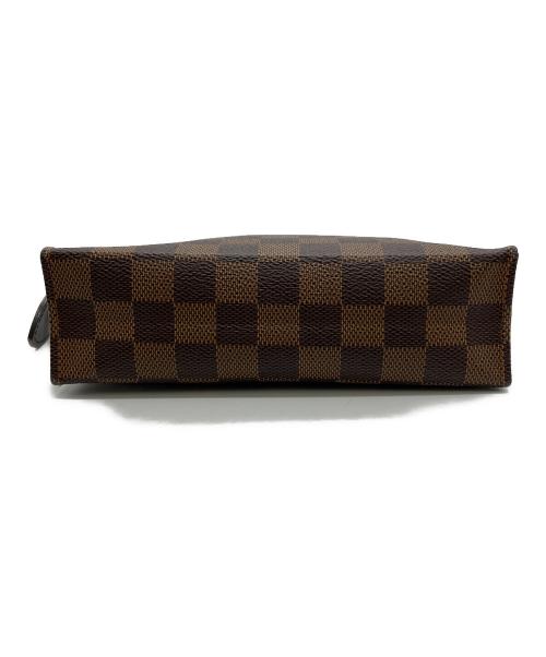 LOUIS VUITTON（ルイ ヴィトン）LOUIS VUITTON (ルイ ヴィトン) ダミエポッシュトワレット ブラウンの古着・服飾アイテム