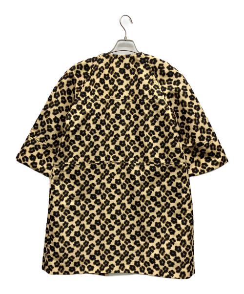 RED VALENTINO（レッドヴァレンティノ）RED VALENTINO (レッドヴァレンティノ) レオパード柄ジャケット ベージュ×ブラック サイズ:40の古着・服飾アイテム