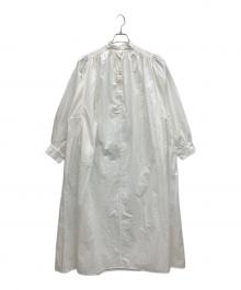TEN×Ron Herman（テン×ロンハーマン）の古着「長袖ワンピース」｜ホワイト