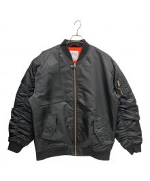 SHAKA WEAR（シャカウェア）の古着「MA-1ジャケット」｜ブラック