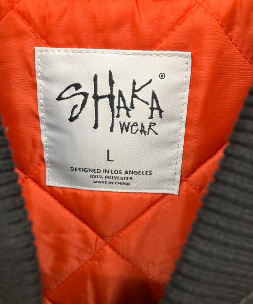SHAKA WEAR（シャカウェア）SHAKA WEAR (シャカウェア) MA-1ジャケット ブラック サイズ:Lの古着・服飾アイテム