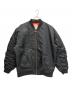 SHAKA WEAR（シャカウェア）の古着「MA-1ジャケット」｜ブラック