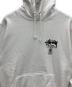 stussy (ステューシー) プルオーバーパーカー ホワイト サイズ:L：10000円