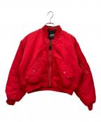 Schottショット）の古着「MA-1ジャケット」｜レッド