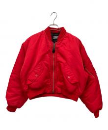 Schott（ショット）の古着「MA-1ジャケット」｜レッド
