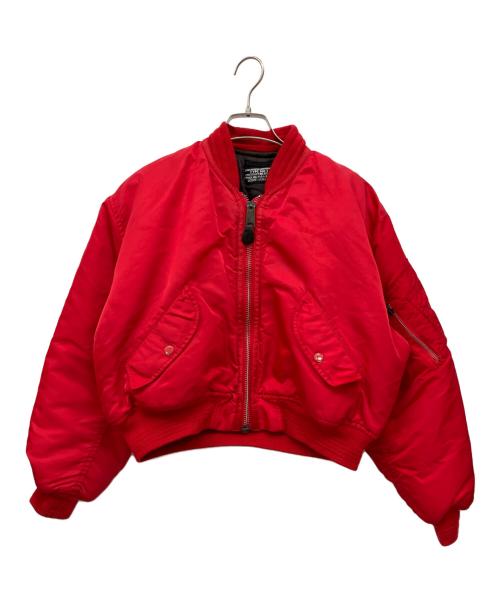 Schott（ショット）Schott (ショット) MA-1ジャケット レッド サイズ:freeの古着・服飾アイテム