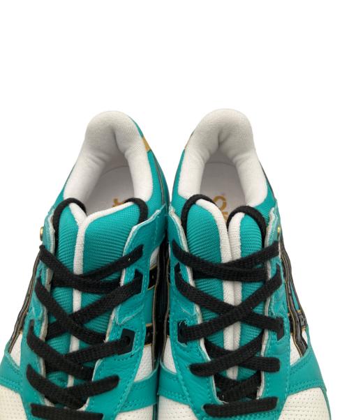 asics（アシックス）asics (アシックス) スニーカー グリーン×ホワイト サイズ:26.0の古着・服飾アイテム