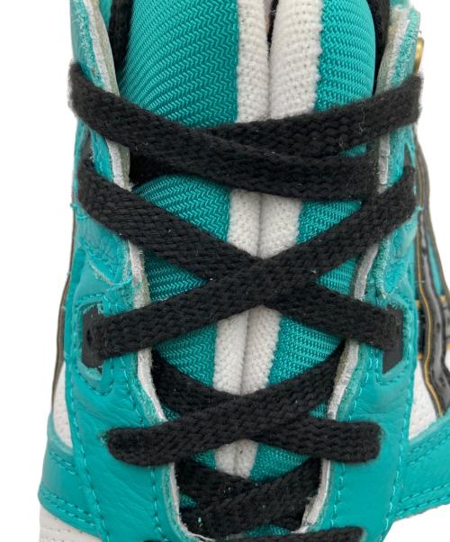 asics（アシックス）asics (アシックス) スニーカー グリーン×ホワイト サイズ:26.0の古着・服飾アイテム