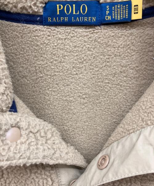 POLO RALPH LAUREN（ポロ・ラルフローレン）POLO RALPH LAUREN (ポロ・ラルフローレン) フリースジャケット ブラウン サイズ:Sの古着・服飾アイテム