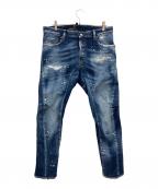 DSQUARED2ディースクエアード）の古着「デニムパンツ」｜インディゴ