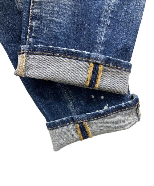 DSQUARED2（ディースクエアード）DSQUARED2 (ディースクエアード) デニムパンツ インディゴ サイズ:50 未使用品の古着・服飾アイテム