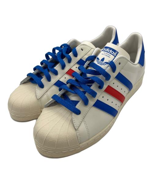 adidas（アディダス）adidas (アディダス)  SUPERSTAR 82 lzm91(スーパースター82　エルゼットエム91) ホワイト サイズ:27.5cmの古着・服飾アイテム