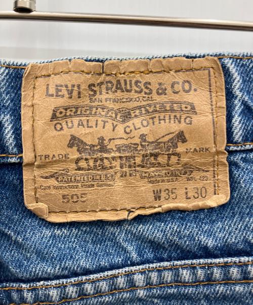 LEVI'S（リーバイス）LEVI'S (リーバイス) 505デニムパンツ インディゴ サイズ:88.5cmの古着・服飾アイテム