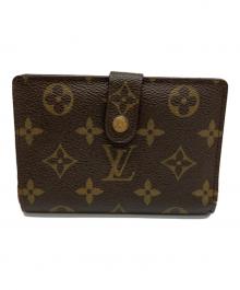 LOUIS VUITTON（ルイ ヴィトン）の古着「2つ折り財布」｜ブラウン