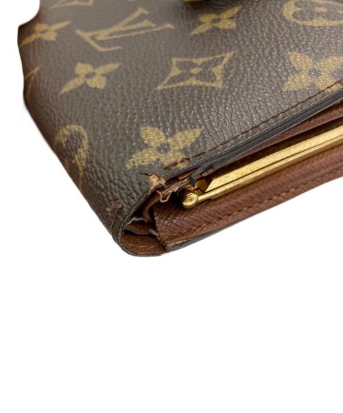 LOUIS VUITTON（ルイ ヴィトン）LOUIS VUITTON (ルイ ヴィトン) 2つ折り財布 ブラウンの古着・服飾アイテム