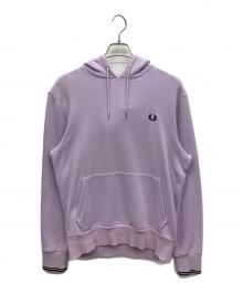 FRED PERRY（フレッドペリー）の古着「プルオーバーパーカー」｜パープル