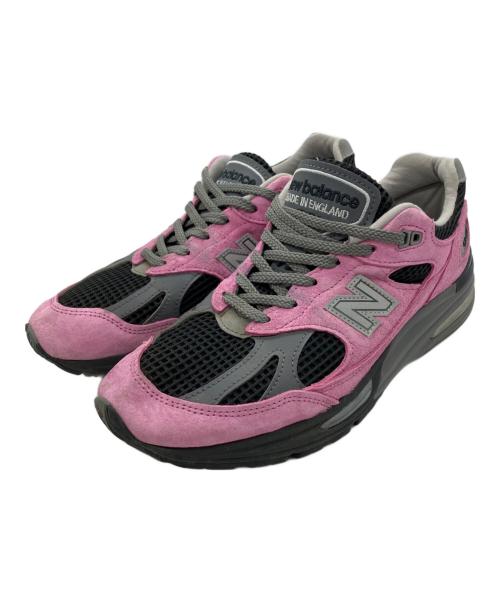 NEW BALANCE（ニューバランス）NEW BALANCE (ニューバランス) 991V2 ブラック×ピンク サイズ:25.5cmの古着・服飾アイテム