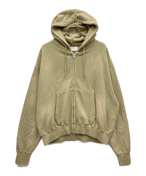soerte（ソエルテ）soerte (ソエルテ) ジップパーカー ベージュ サイズ:3の古着・服飾アイテム