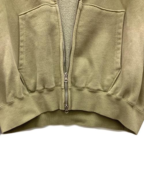 soerte（ソエルテ）soerte (ソエルテ) ジップパーカー ベージュ サイズ:3の古着・服飾アイテム