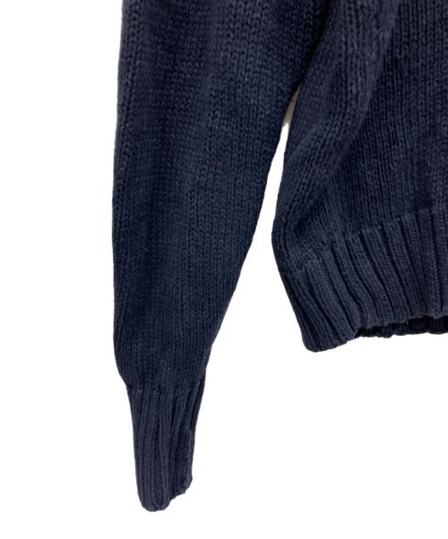POLO RALPH LAUREN（ポロ・ラルフローレン）POLO RALPH LAUREN (ポロ・ラルフローレン) 厚手ニット ネイビー サイズ:Lの古着・服飾アイテム