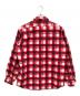 LEVI'S (リーバイス) 長袖シャツ レッド×ホワイト サイズ:L：6000円