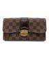 LOUIS VUITTON（ルイ ヴィトン）の古着「2つ折り財布」｜ブラウン