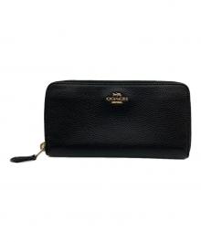 COACH（コーチ）の古着「長財布」｜ブラック