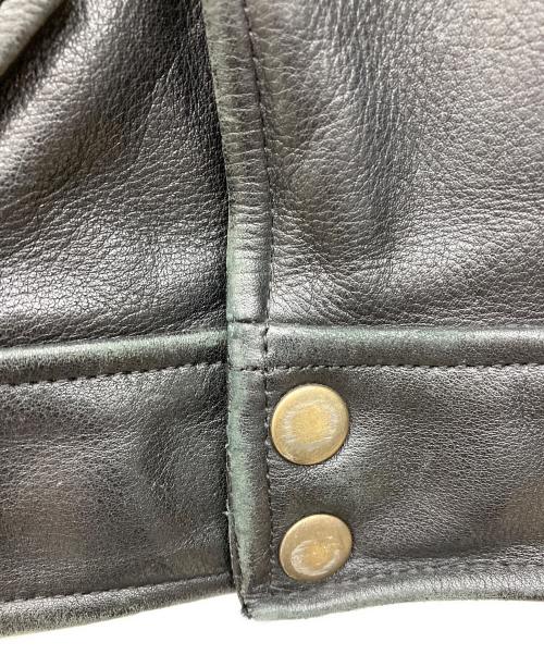 FOUR SKULL MEN's（フォー・スカル・メンズ）FOUR SKULL MEN's (フォー・スカル・メンズ) レザージャケット ブラック サイズ:Lの古着・服飾アイテム