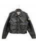 FOUR SKULL MEN's（フォー・スカル・メンズ）の古着「レザージャケット」｜ブラック