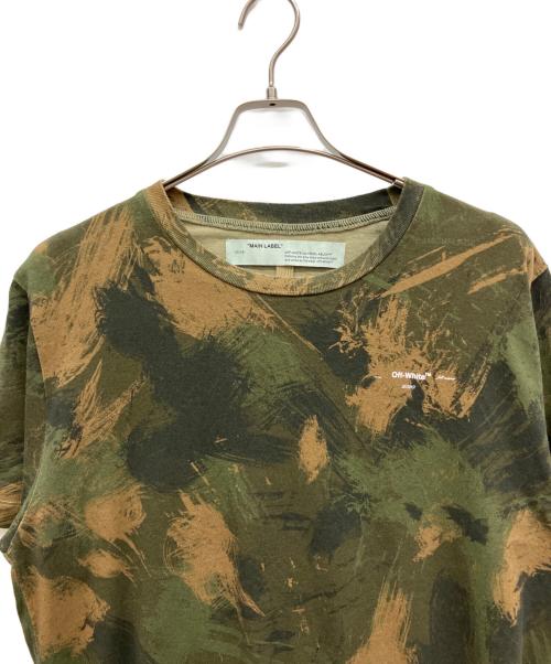 OFFWHITE（オフホワイト）OFFWHITE (オフホワイト) Tシャツ グリーン サイズ:Lの古着・服飾アイテム
