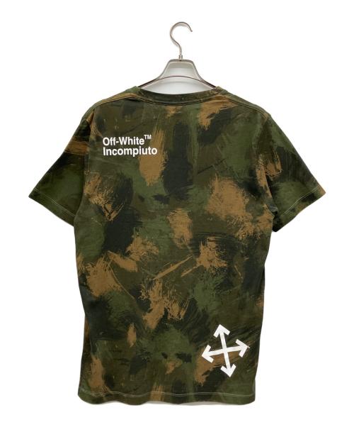 OFFWHITE（オフホワイト）OFFWHITE (オフホワイト) Tシャツ グリーン サイズ:Lの古着・服飾アイテム