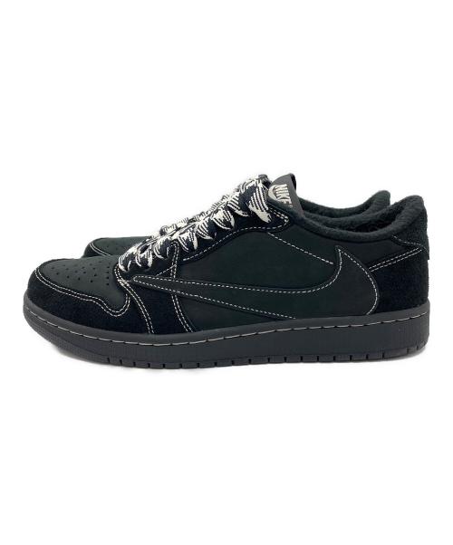NIKE（ナイキ）NIKE (ナイキ) Travis Scott (トラヴィススコット) Air Jordan 1 Low OG SP ブラック サイズ:27cmの古着・服飾アイテム