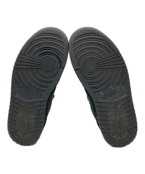 NIKE（ナイキ）NIKE (ナイキ) Travis Scott (トラヴィススコット) Air Jordan 1 Low OG SP ブラック サイズ:27cmの古着・服飾アイテム