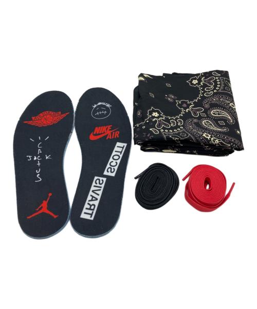 NIKE（ナイキ）NIKE (ナイキ) Travis Scott (トラヴィススコット) Air Jordan 1 Low OG SP ブラック サイズ:27cmの古着・服飾アイテム
