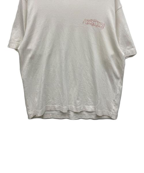 everyone（エブリワン）everyone (エブリワン) 半袖カットソー ホワイト サイズ:Mの古着・服飾アイテム