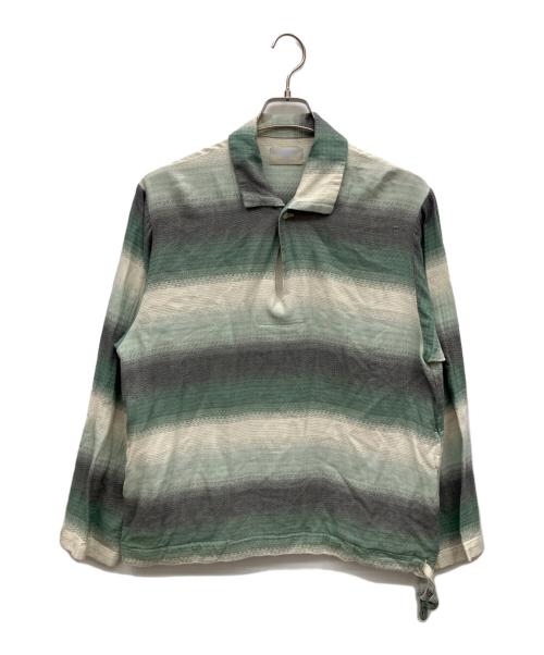 HOMELESS TAILOR（ホームレステイラー）HOMELESS TAILOR (ホームレステイラー) 長袖シャツ グリーン サイズ:Freeの古着・服飾アイテム