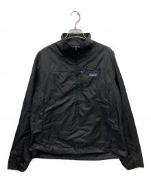 Patagonia（パタゴニア）の古着「ハーフジップジャケット」｜ブラック
