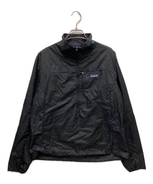 Patagonia（パタゴニア）Patagonia (パタゴニア) ハーフジップジャケット ブラック サイズ:Mの古着・服飾アイテム