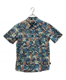 Patagonia（パタゴニア）の古着「半袖シャツ」｜ブルー